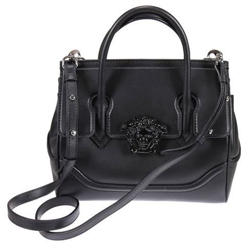 versace boxed nera|versace black and white purses.